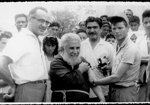 Frei Damião sendo vacinado na Paraíba, em 1969