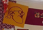 Detalhe de banner na tenda Paulo Freire, na 15ª CNS