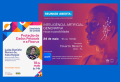 Cartazes dos seminários: “Proteção de Dados Pessoais e a Fiocruz” e “Inteligências Artificiais Interativas, riscos e possibilidades”
