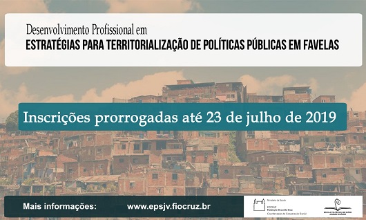 Curso de Desenvolvimento Profissional em Estratégias para Territorialização de Políticas Públicas em Favelas
