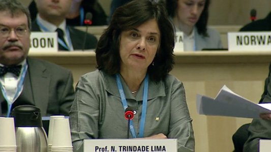 Nísia Trindade Lima at the WHO