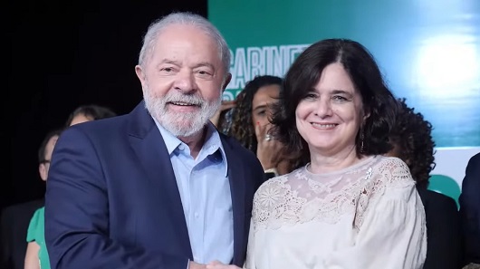 Lula e Nísia Trindade Lima