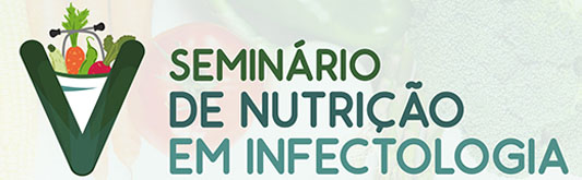 Imagem com a frase seminário de nutrição em infectologia