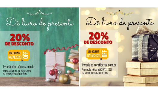 Promoção Editora Fiocruz: Natal 2020