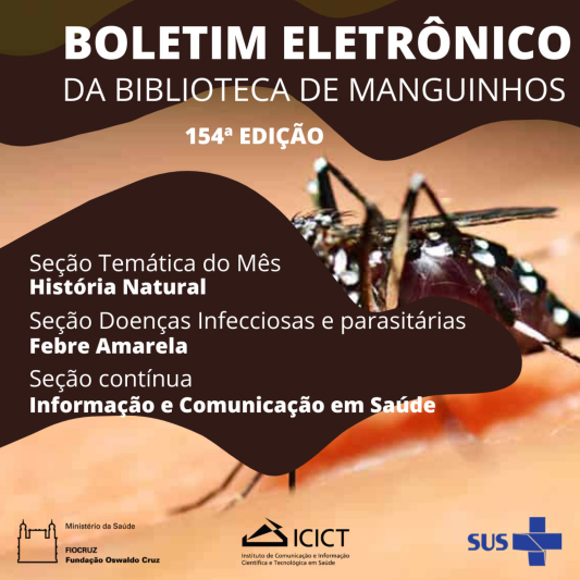 Boletim eletrônico da Biblioteca de Manguinhos - 154ª Edição