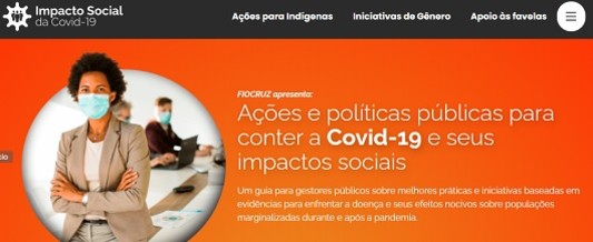Guia ações e políticas públicas para conter a Covid-19 e seus impactos sociais