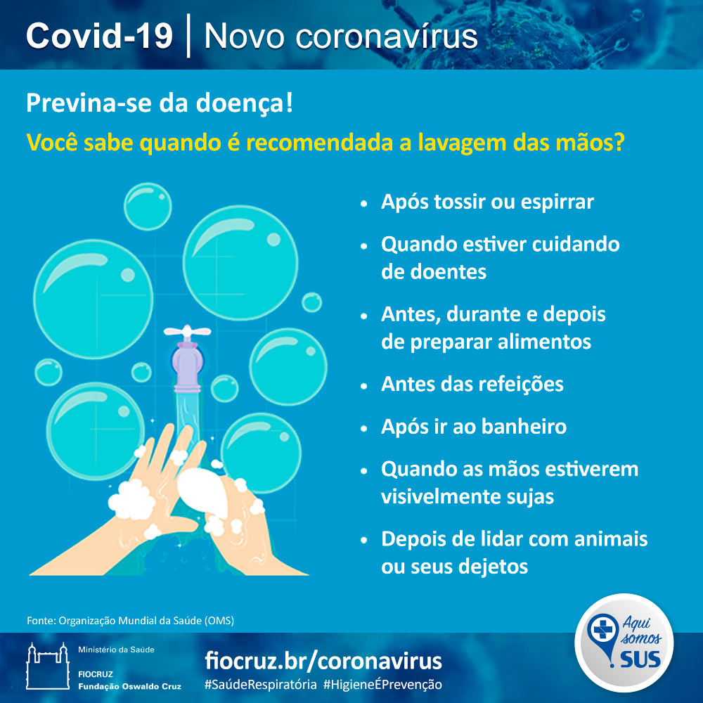 Coronavírus  Covid-19 - Material para download - Fundação 