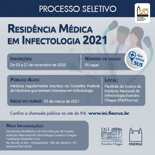 Programa de Residência Médica em Infectologia 2021