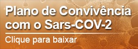 Botão para realizar o download do Plano de Convivência da Fiocruz com o Sars-COV-2