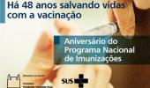 Programa Nacional de Imunizações comemora 48 anos