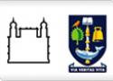 Símbolos da Fiocruz e da Universidade de Glasgow