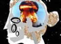 Ilustração mostra perfil de rosto de pessoa com a imagem de uma bomba explodindo no lugar do cérebro