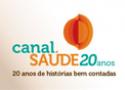 Logomarca Canal Saúde 20 anos