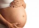 Imagem da barriga de uma mulher grávida