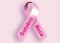 Laço rosa, símbolo da campanha de combate ao câncer de mama