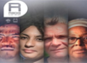 Capa da Radis mostra o rosto de quatro pessoas defensoras do direitos humanos